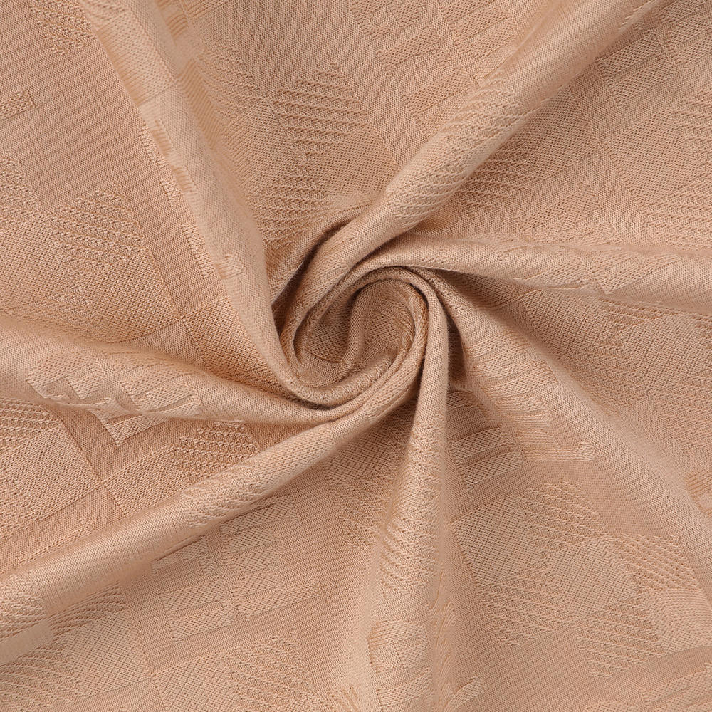 Kényelmes bőrbarát Jacquard mercerizált átadási kötött anyag