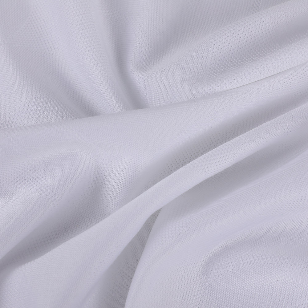 Jacquard kényelmes lágy la könnyű gondozás környezetbarát folyékony ammónia tengeri sziget pamutszövet