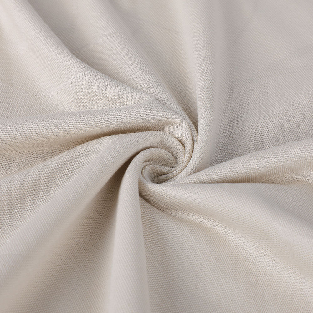 Egyetlen Jacquard Easy-Care Eco-BresyLuxury fényes 10/90 Mulberry Silk Sea Island pamutszövet