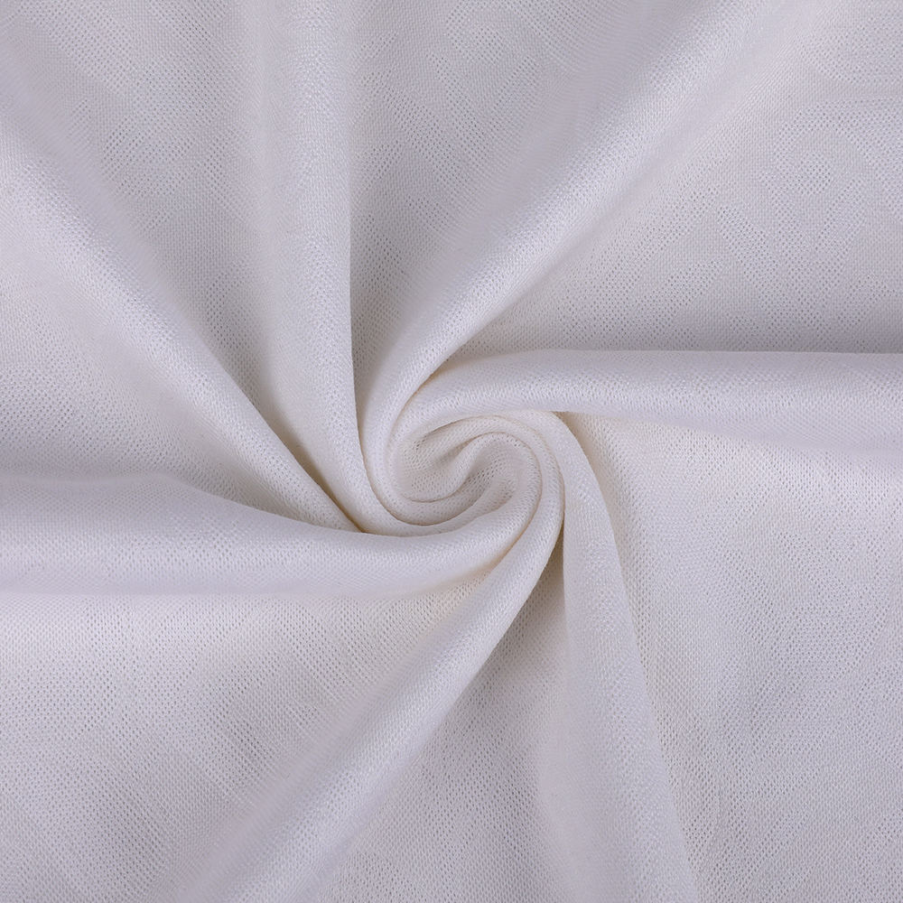 Luxus reteszelő Jacquard bőrbarát selyem kötött szövet, amely a nők számára megfelelő